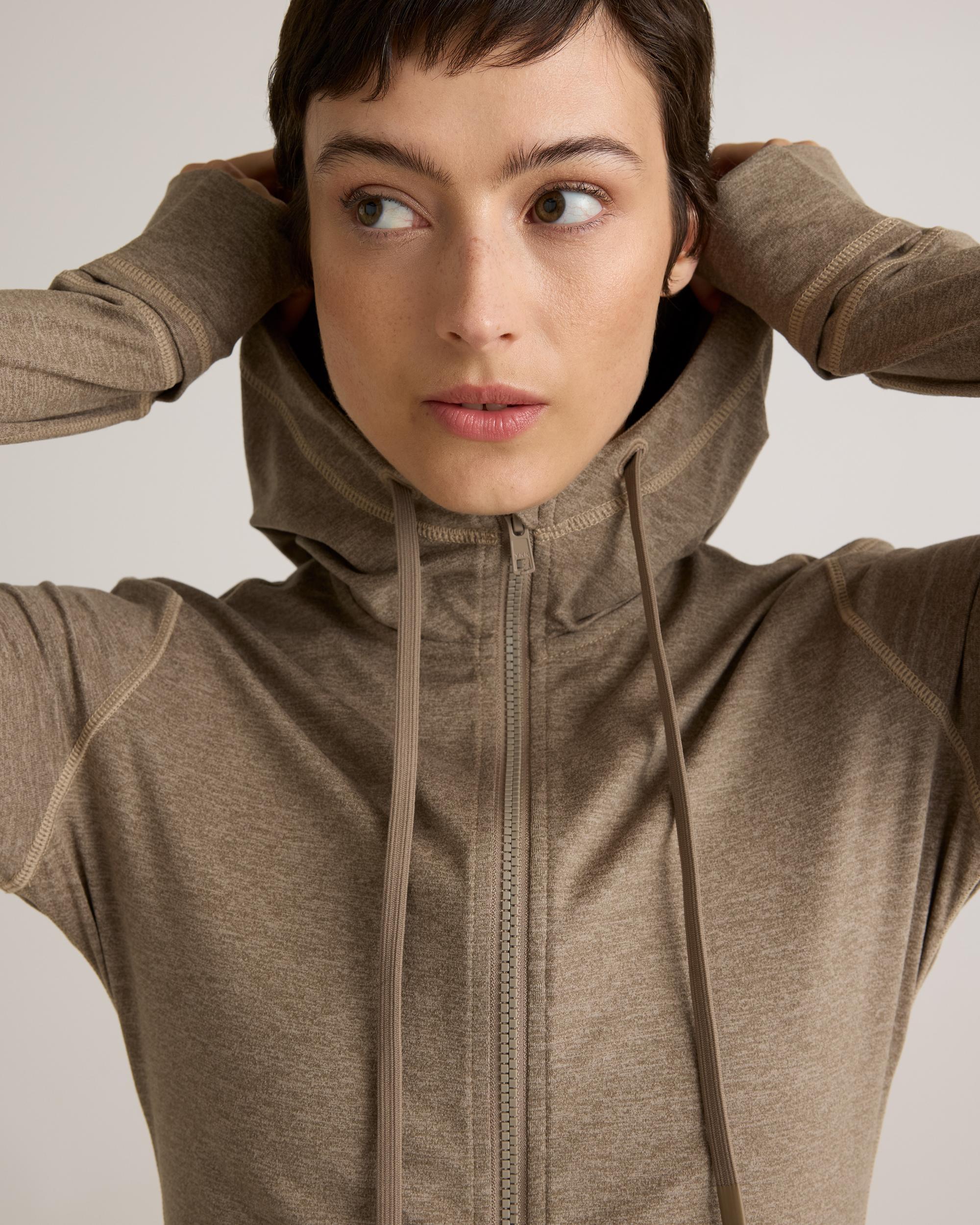 Quince | Women's Ultra-Soft Slim Fit Hooded Jacket Polyester Product Image