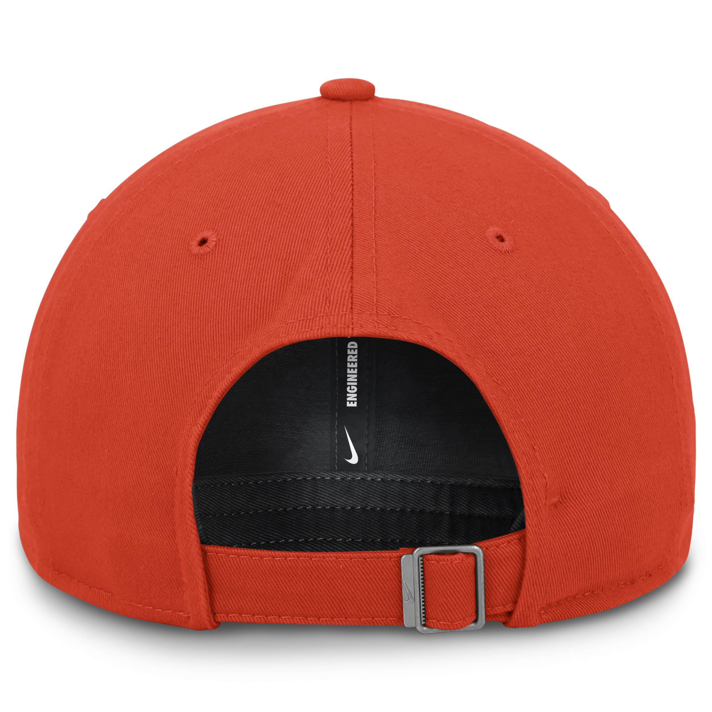 NIKE Men's Navy Houston Astros Evergreen Club Adjustable Hat In Collegenvy Product Image