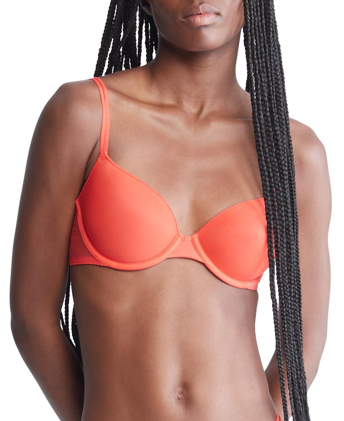 Calvin Klein Sheer Marquisette Spacer Demi Bra Product Image