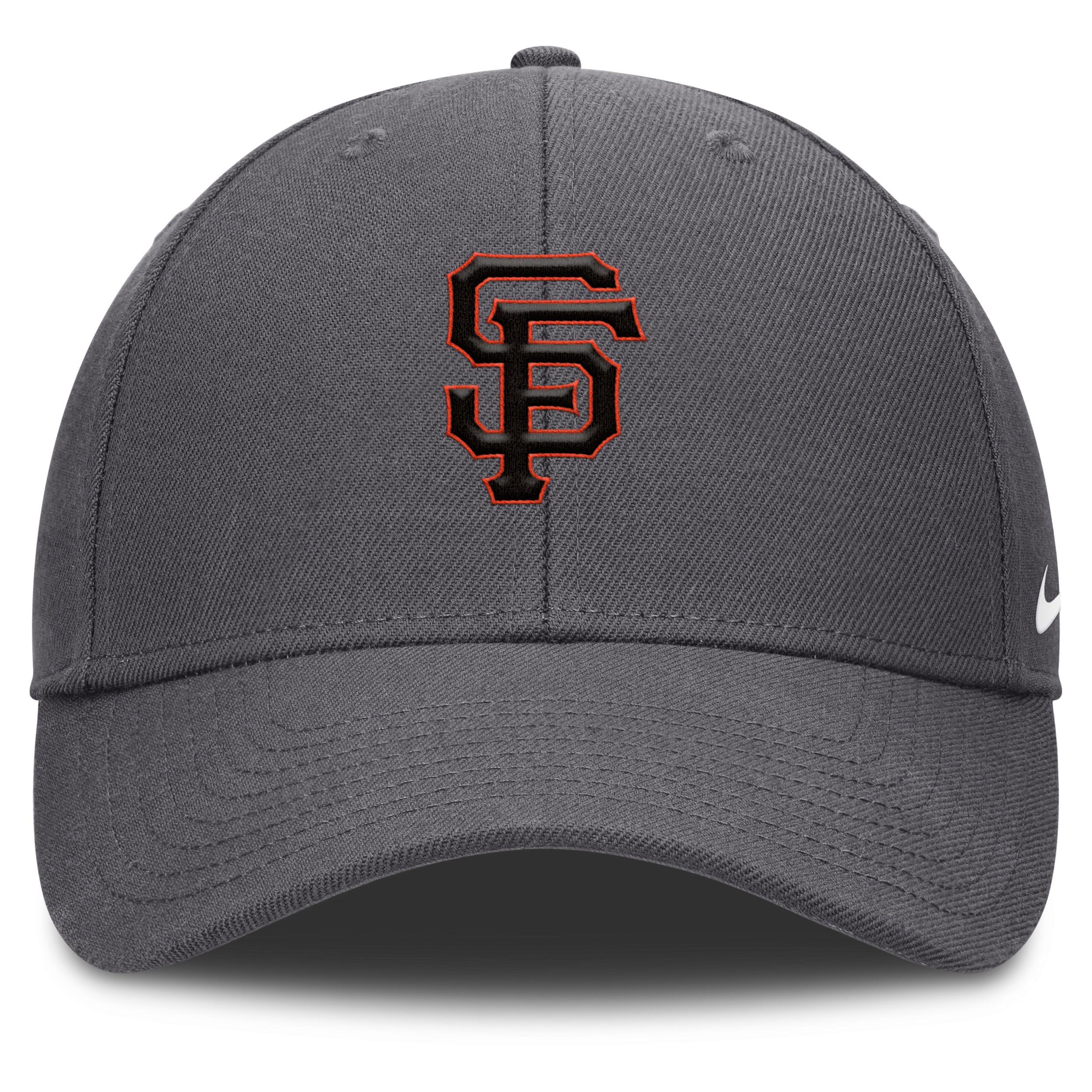 Mens Nike Gray Chicago Cubs Club Performance Adjustable Hat Product Image