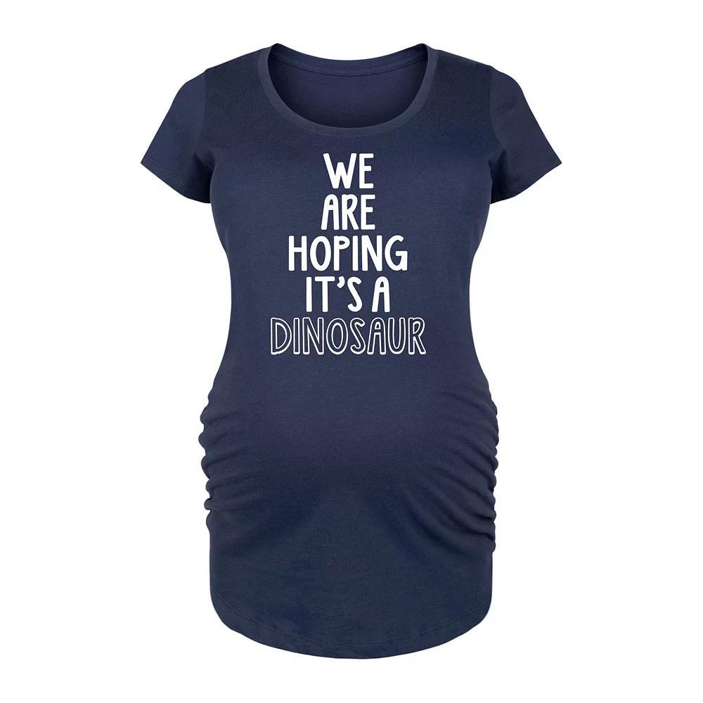 Maternity Australia Flag Graphic Tee, Womens Blue Product Image