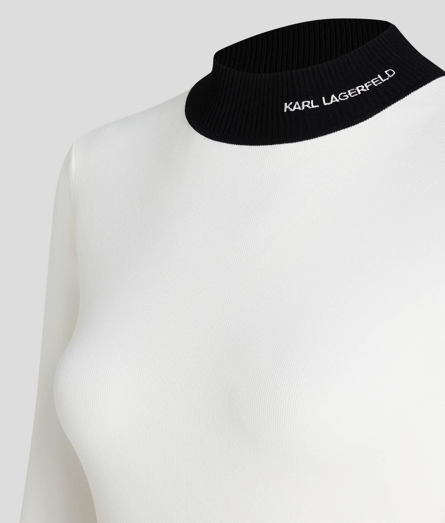 KARL LOGO TURTLENECK SWEATER Product Image