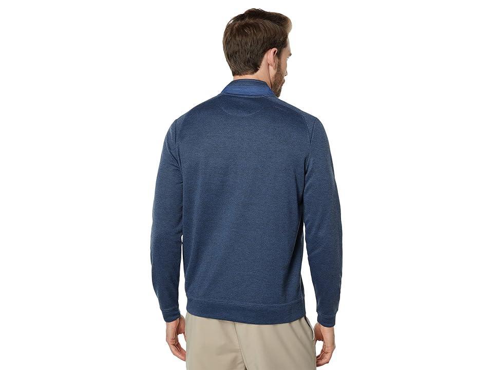 johnnie-O Reflex Fleece 1/4 Zip (Lake) Men's Clothing Product Image
