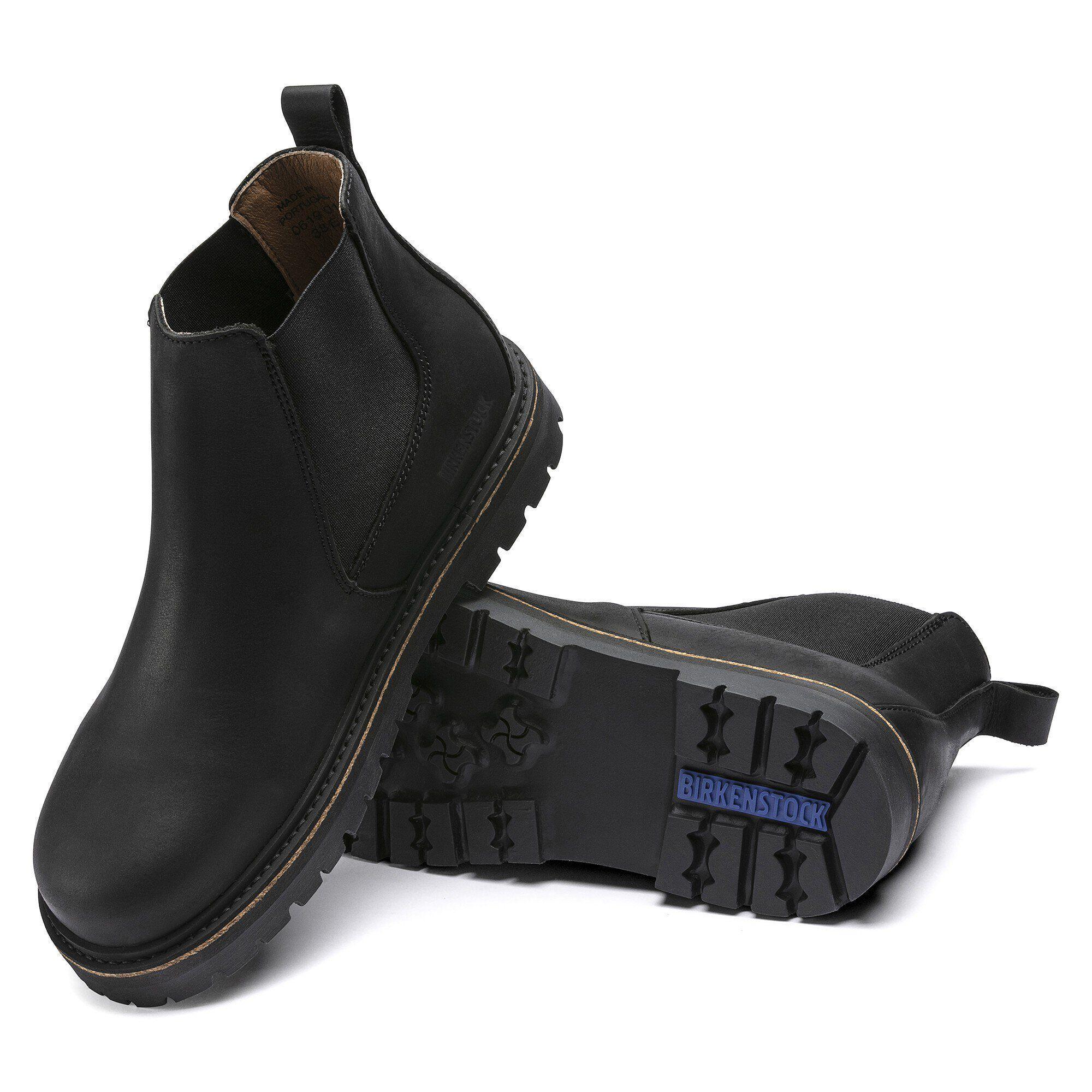 Stalon Oiled Nubuck Leather Black Product Image
