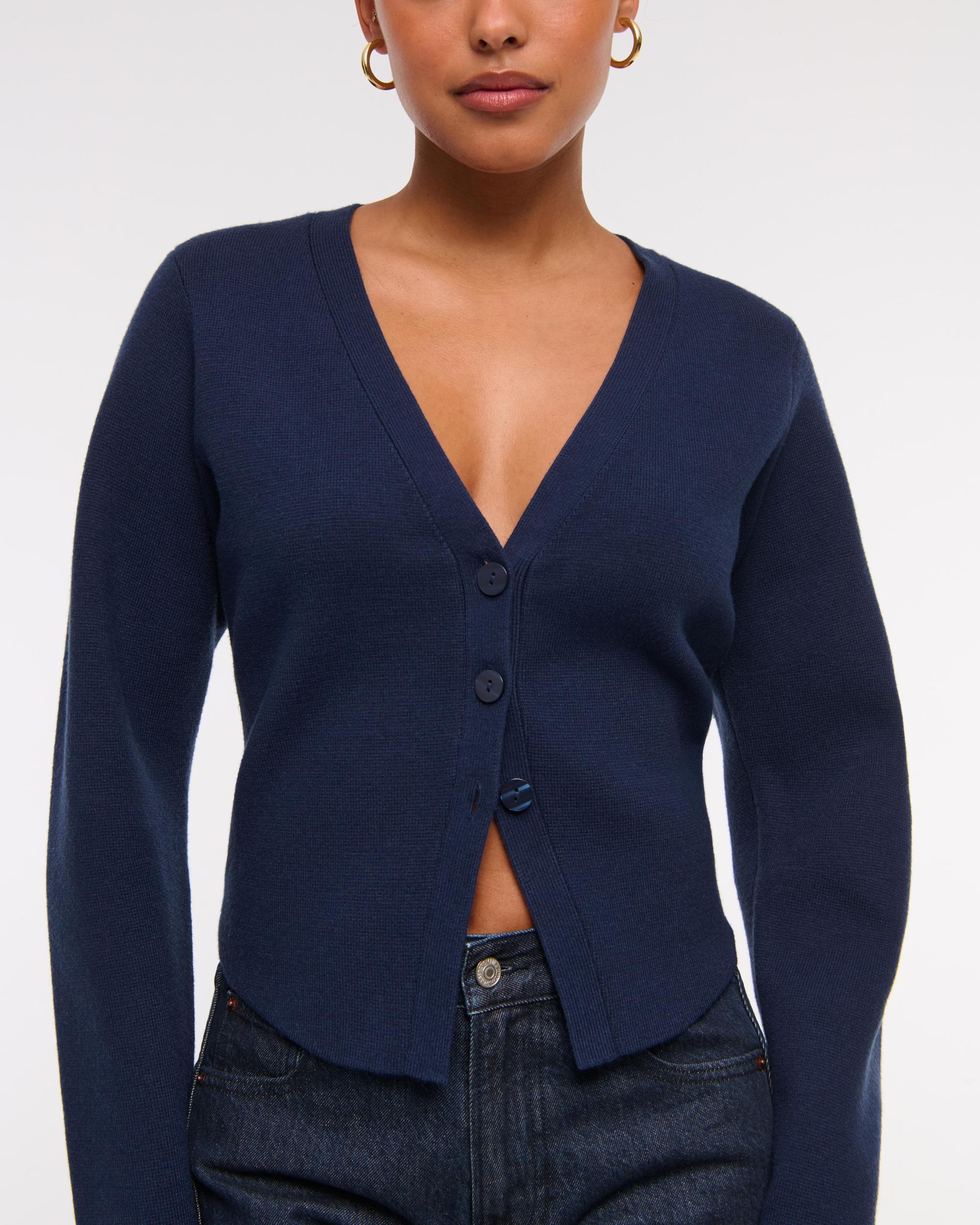 LuxeLoft Barrel Sleeve Cardigan Product Image