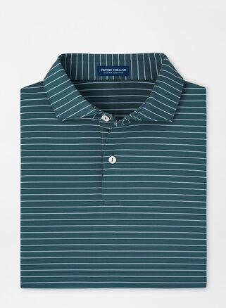 Peter Millar Mens Duet Performance Jersey Polo | Color: Lacinato | Size: S Product Image