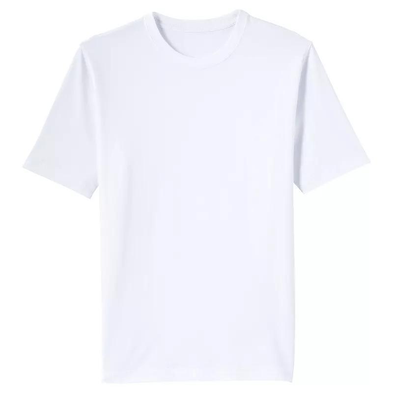 Men's Lands' End Super-T Short Sleeve T-Shirt, Size: Small, Deep Woodland Green Product Image