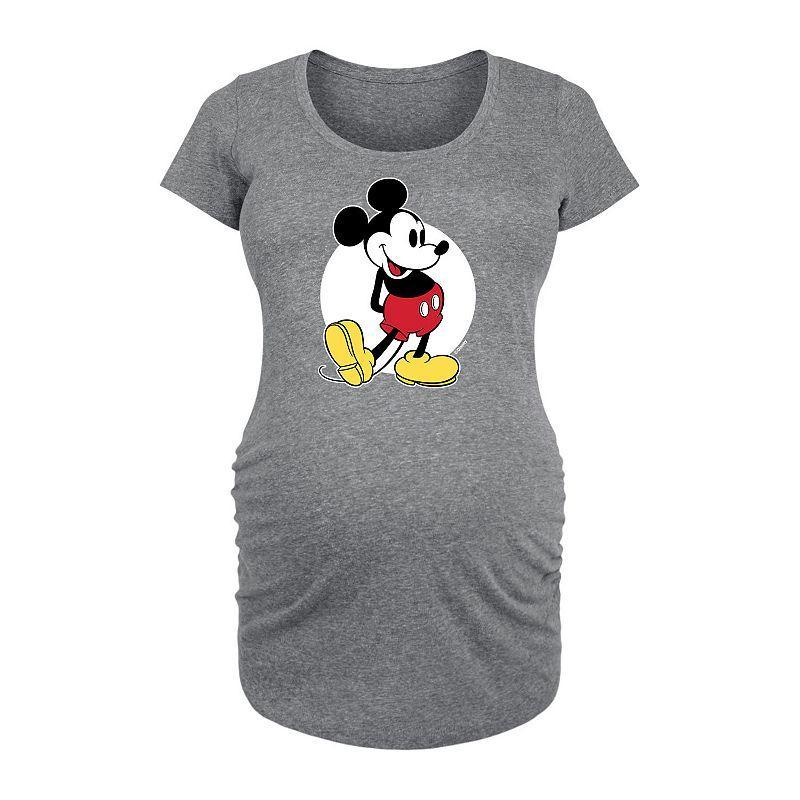 Maternity Shamrock Punch Out Graphic Tee, Women's, Size: XXL, Black Product Image
