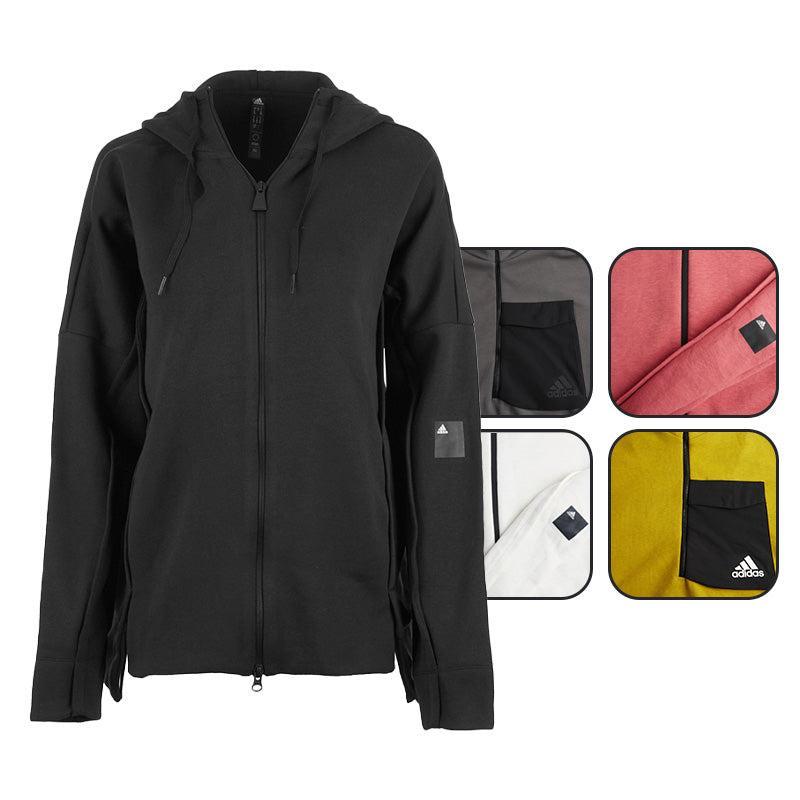 adidas Men's Brushed Terry Heathered Quarter-Zip Pullover Product Image