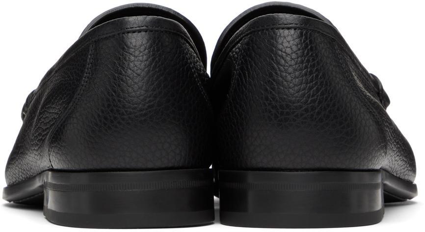 FERRAGAMO Gancini Loafers In Black Product Image