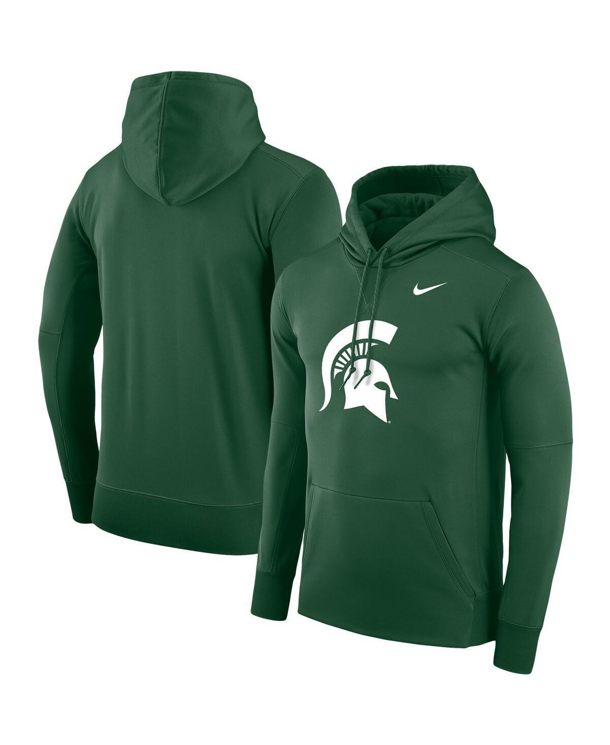 Mens Nike Orange Clemson Tigers Performance Pullover Hoodie Product Image