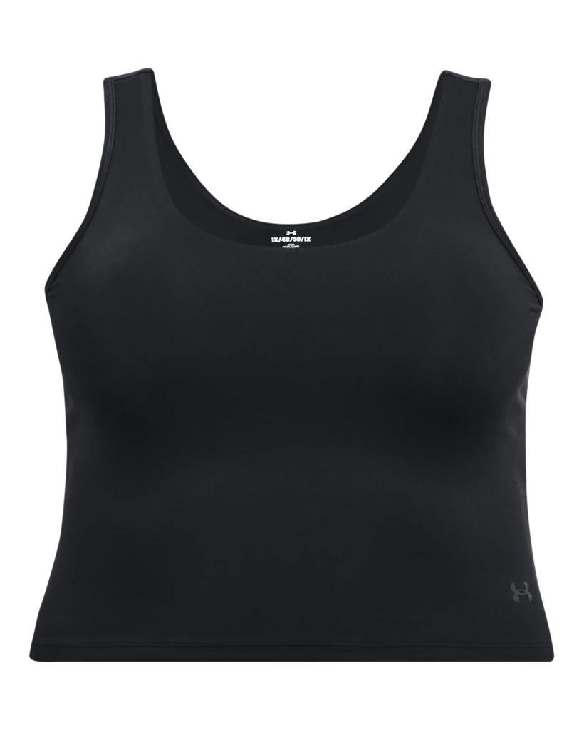 Women's Under Armour Motion Tank Top, Size: XL, White Halo Gray Product Image