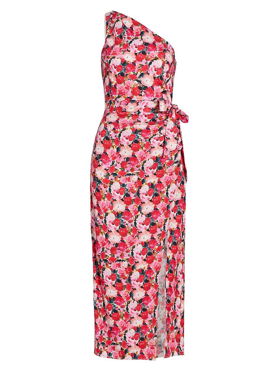 Womens Nanu Floral Asymmetric Dress Product Image