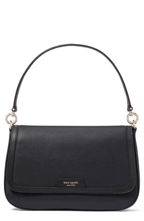 Womens Hudson Pebbled Leather Shoulder Bag Product Image