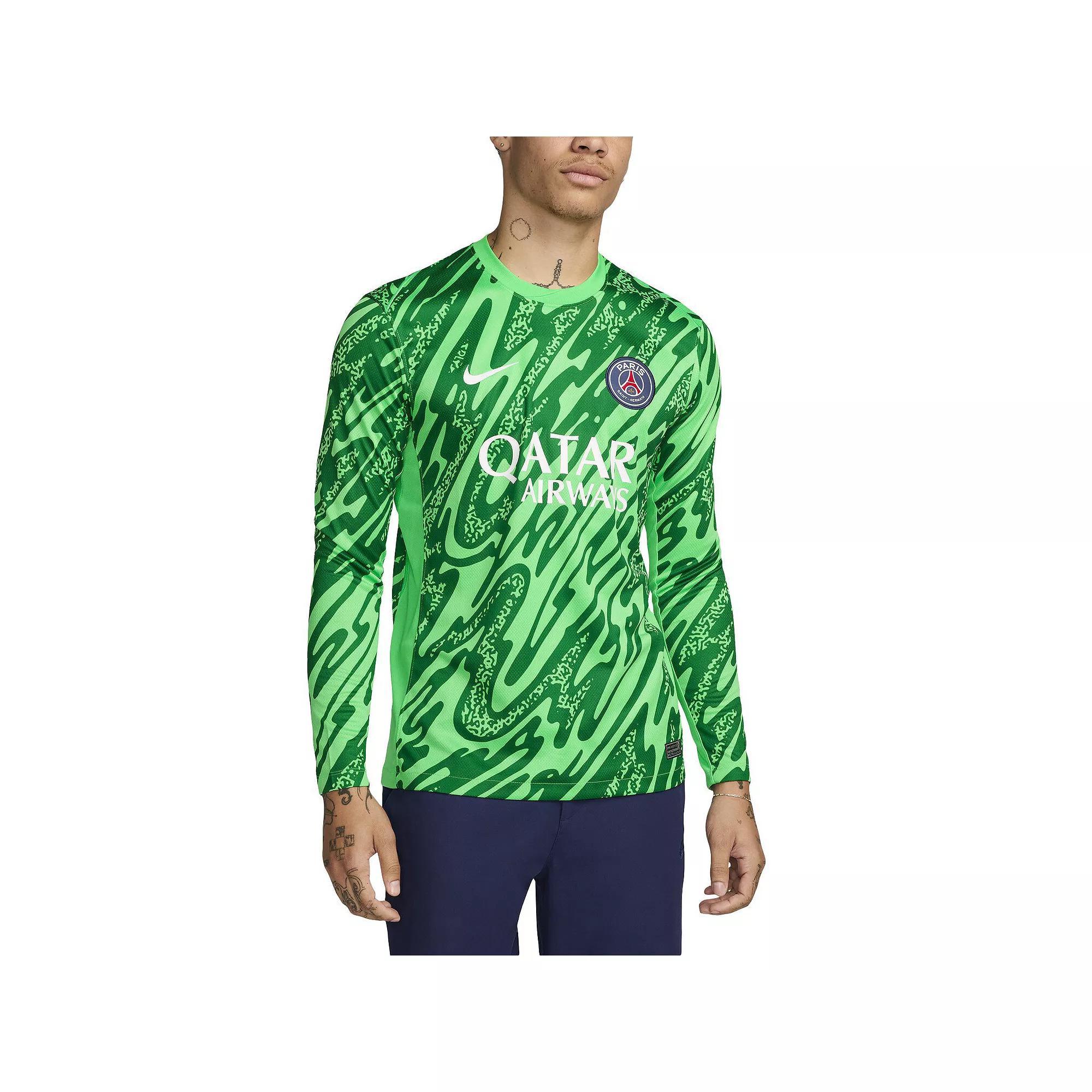 Paris Saint-Germain 2024/25 Stadium Goalkeeper Nike Men's Dri-FIT Soccer Replica Long-Sleeve Jersey Product Image