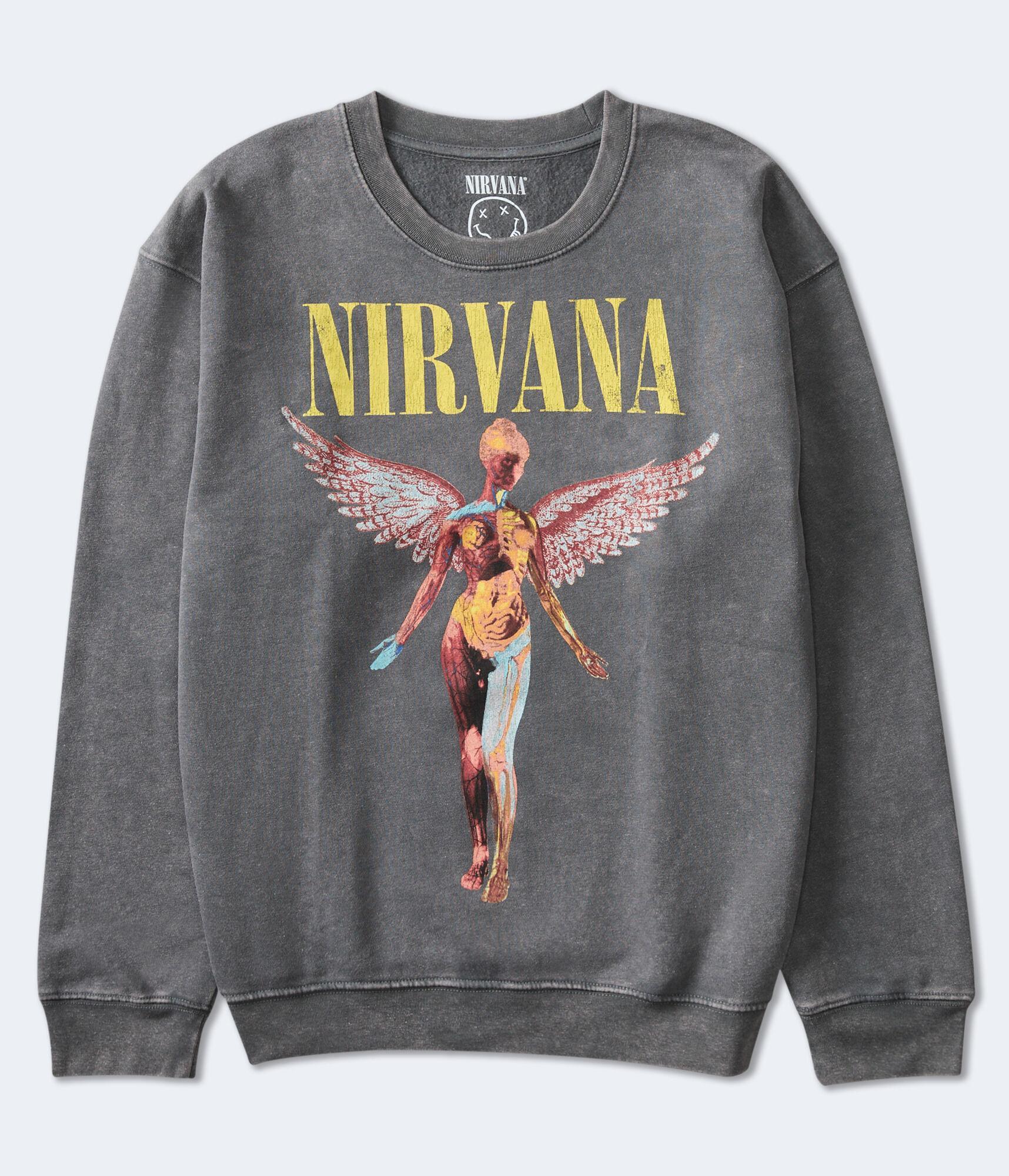 Nirvana Live '93 Tour Crew Sweatshirt Product Image