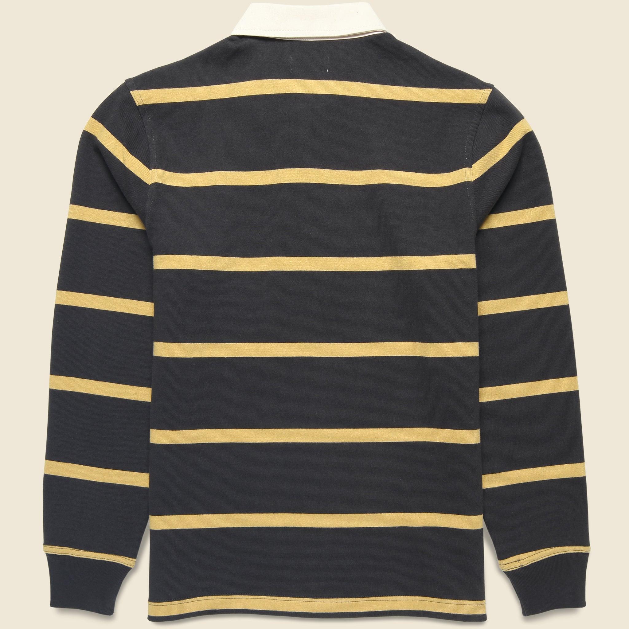 Rugby Shirt - Faded Black Stripe Product Image