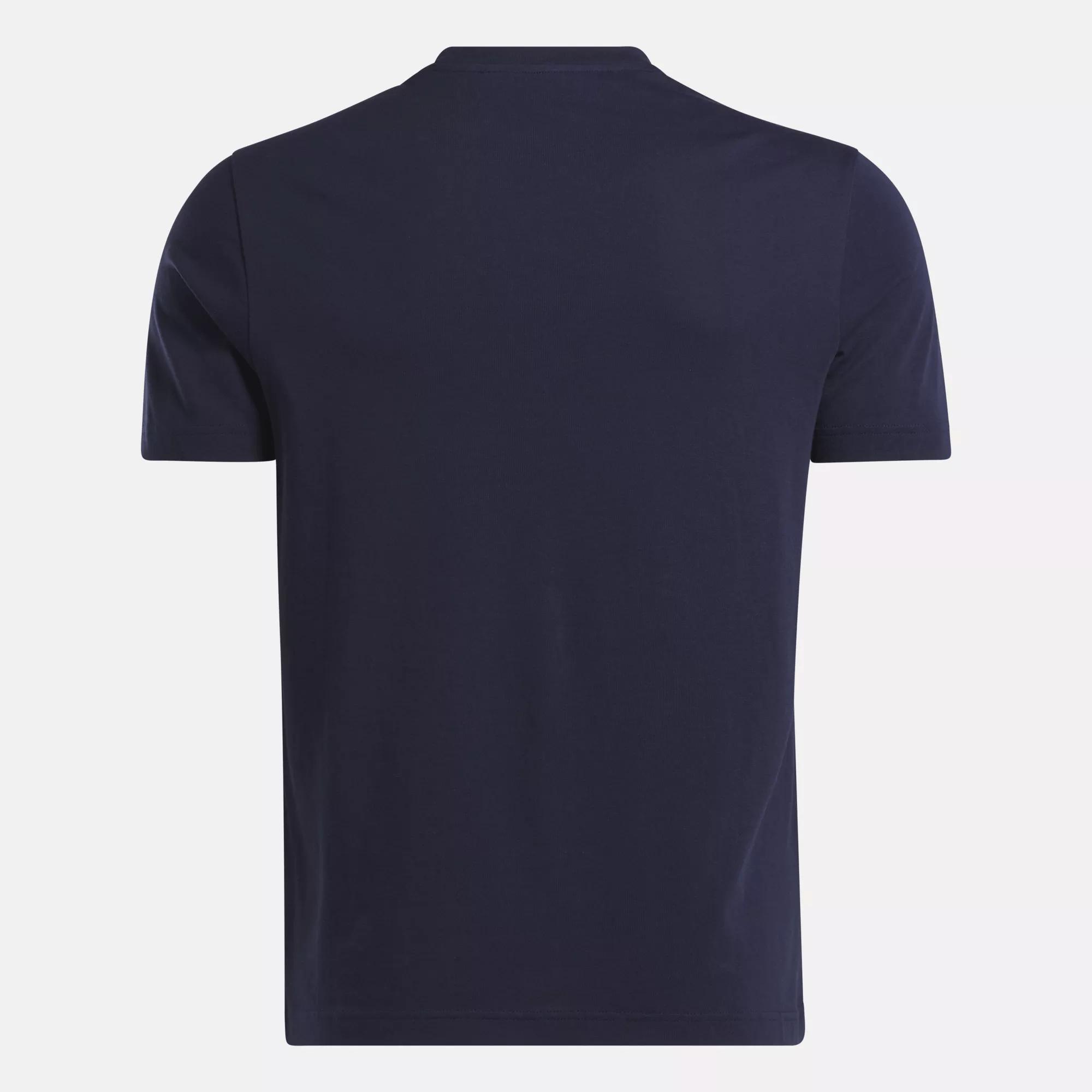 Men's Reebok Identity Big Stacked Logo T-Shirt Product Image