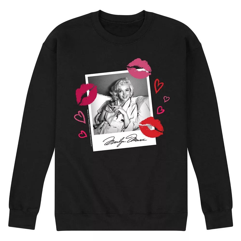 Mens Marilyn Monroe Collegiate Sweatshirt Product Image