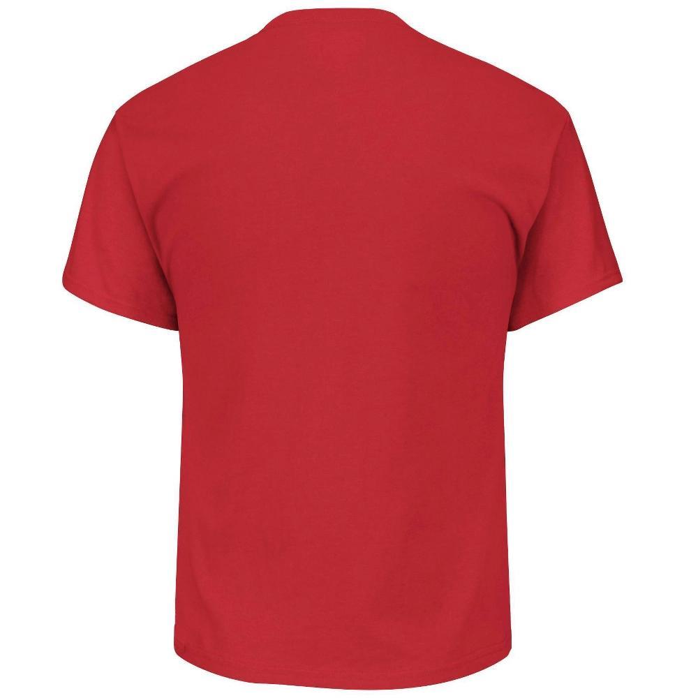 NCAA Wisconsin Badgers Men's Big & Tall Short Sleeve T-Shirt Product Image