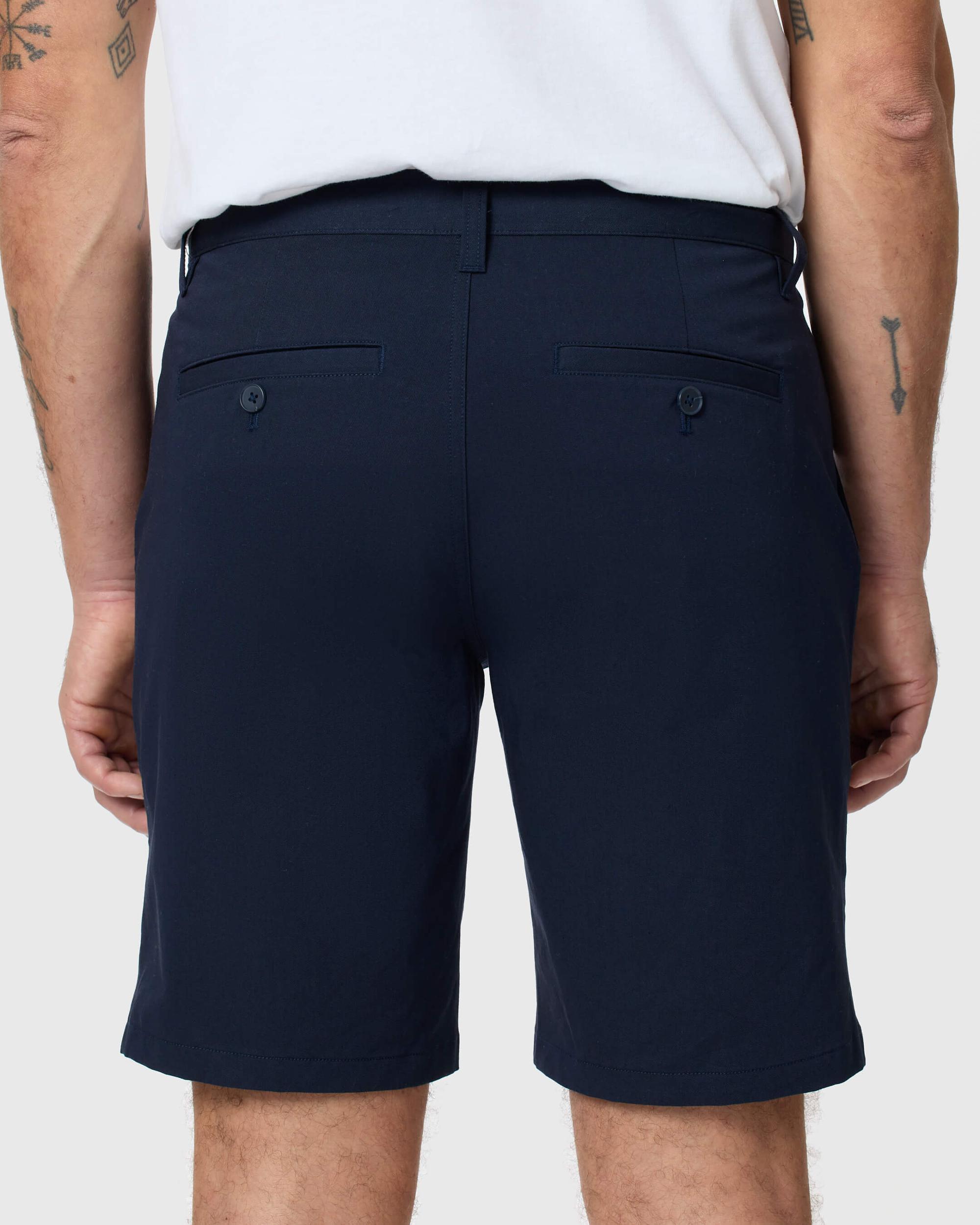 Navy Slim Twill Chino Pant Product Image