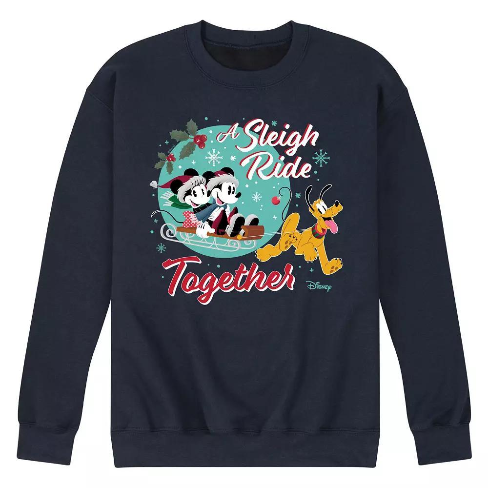 Disneys Mens Sleigh Ride Together Fleece Product Image