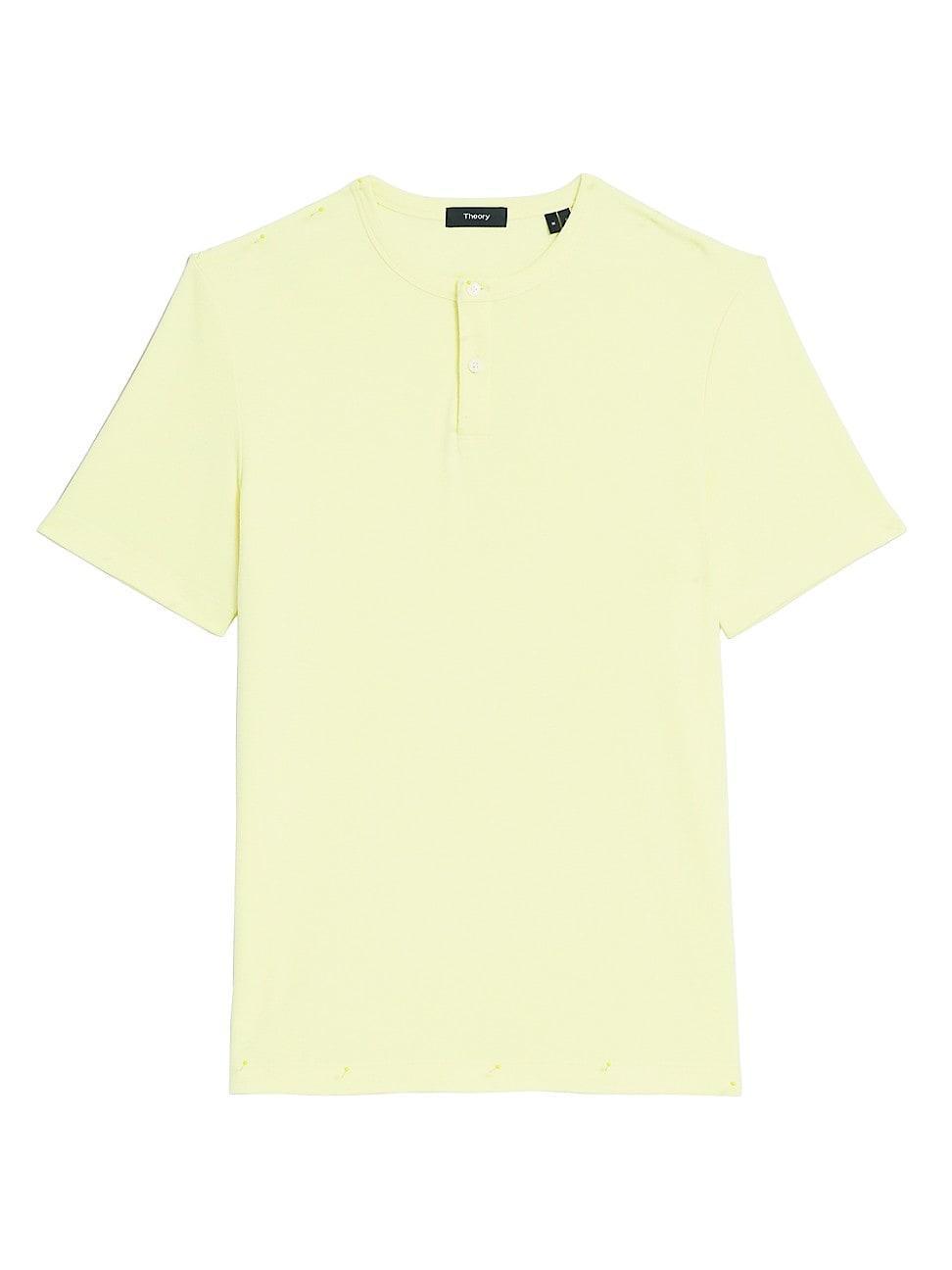 Mens Anemone Gaskell Short-Sleeve Henley Shirt Product Image