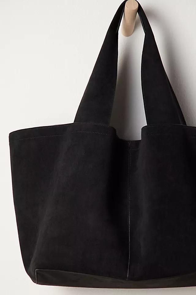 Blair Reversible Vegan Suede Tote Product Image
