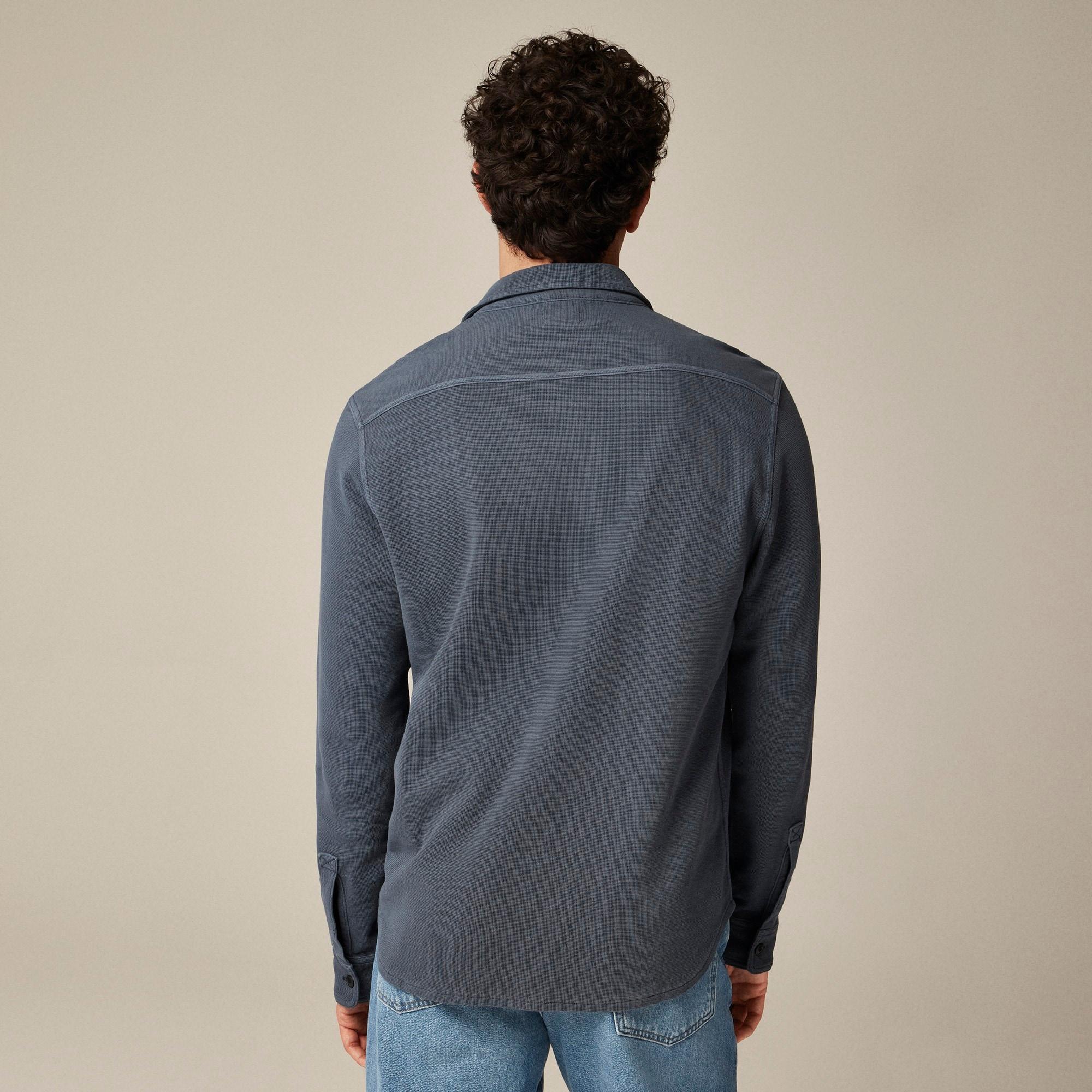 Cotton waffle shirt Product Image