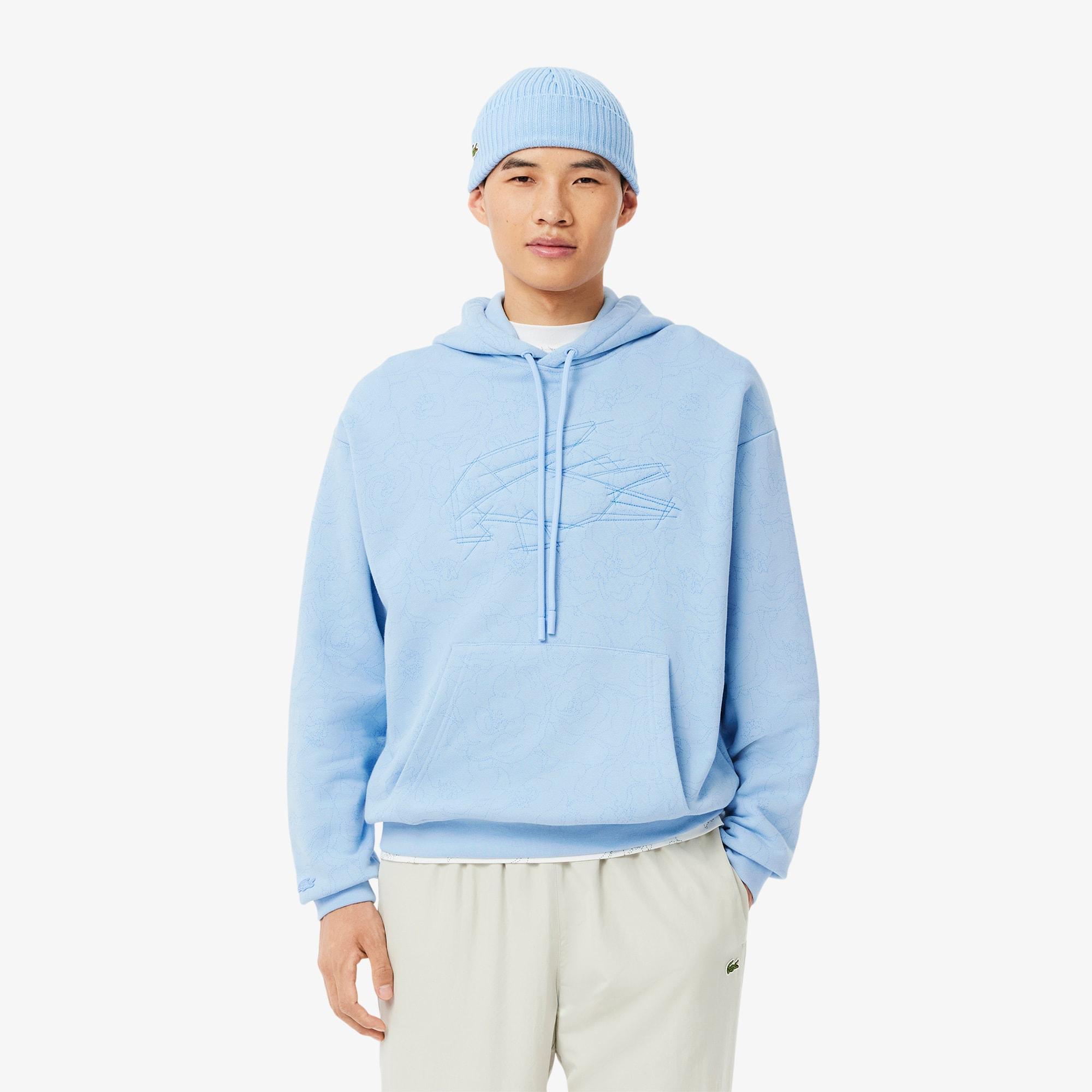 Men's Relaxed Fit Printed Hoodie Product Image