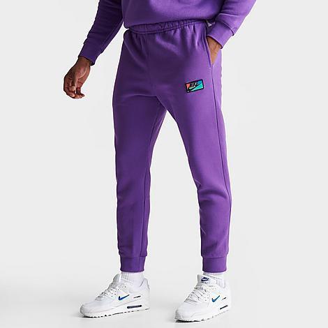 Nike Mens Club+ Patch GX Basketball Pants - Purple Cosmos/Purple Cosmos Product Image