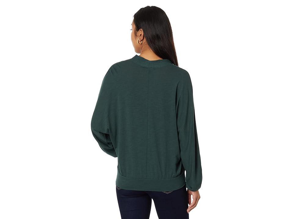 Lilla P Full Sleeve Split-Neck Dolman Women's Clothing Product Image