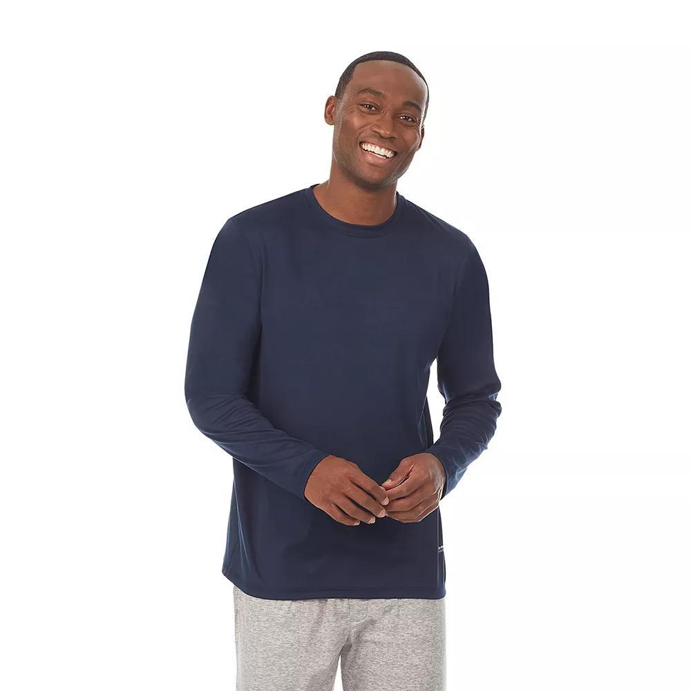 Big & Tall Cuddl Duds Far Infrared Crewneck Short Sleeve Pajama Tee, Mens Product Image