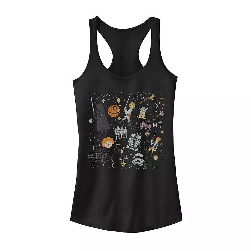 Juniors' Fantastic Beasts Macusa Golden Emblem Tank Top, Girl's, Size: XS, Black Product Image