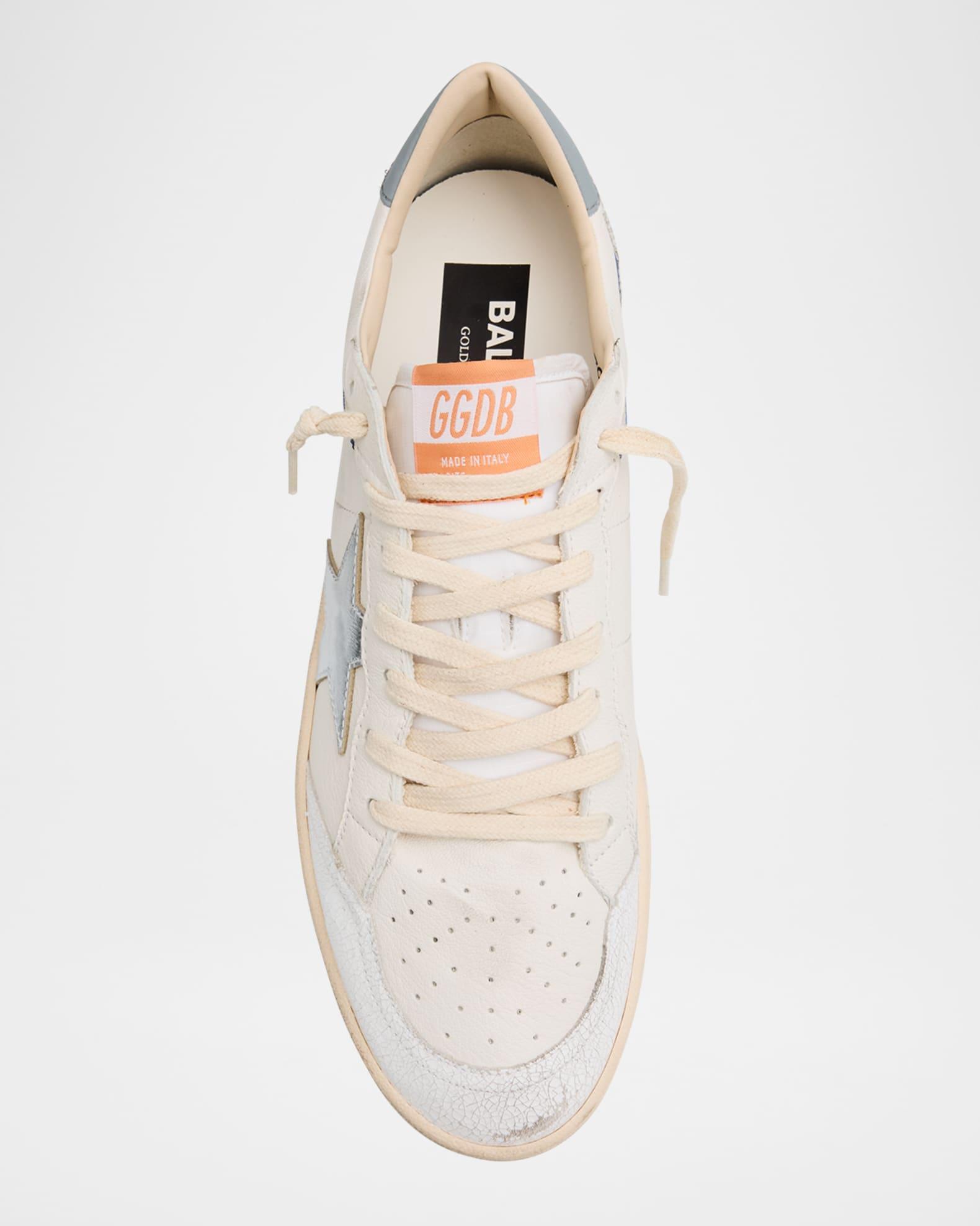 Men's Ball Star Leather Low-Top Sneakers  Product Image
