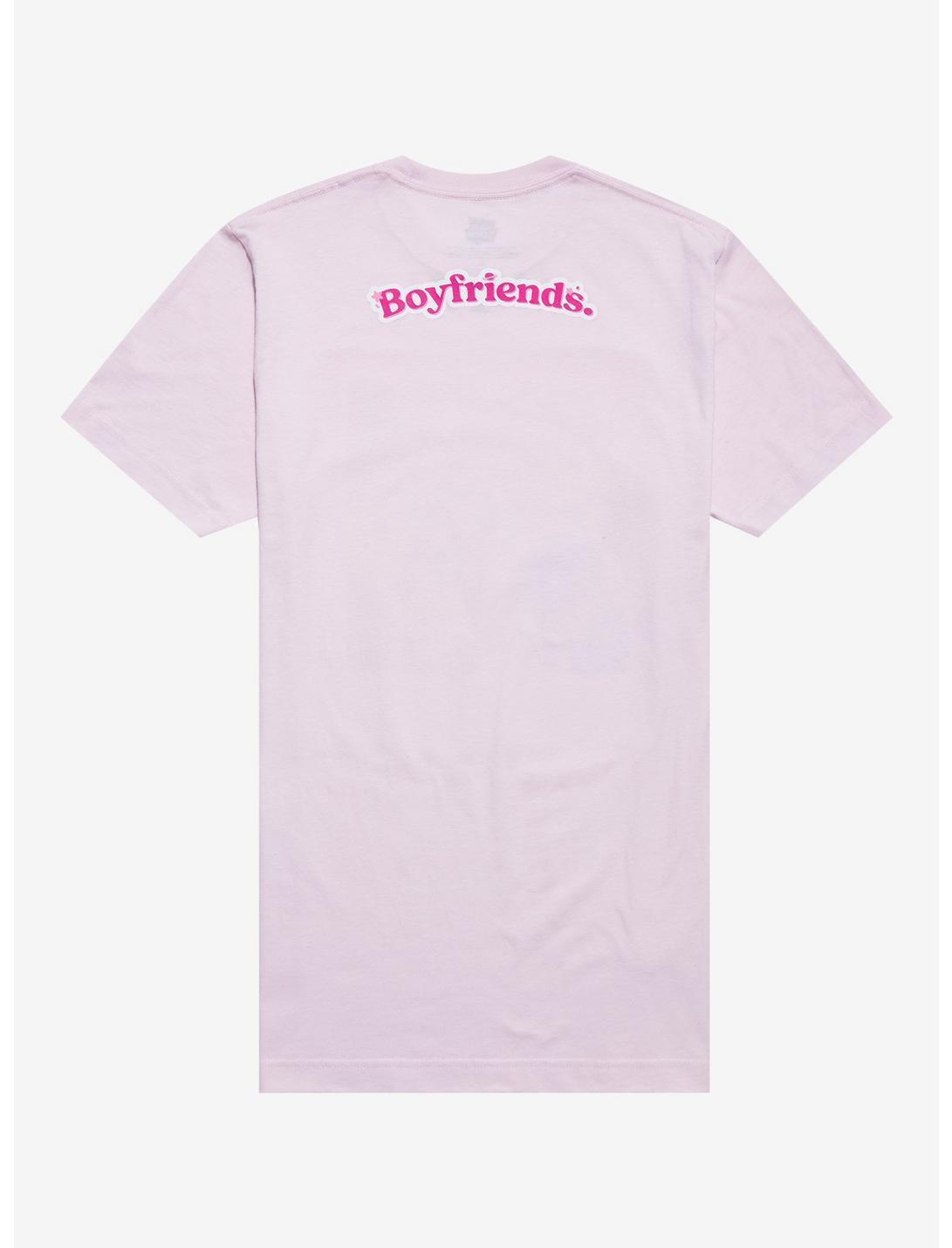 Boyfriends Nerd And Goth Picture Puff Print T-Shirt Product Image