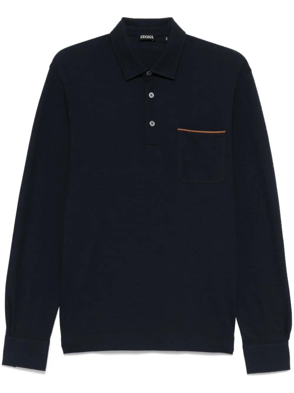 ZEGNA Polo In Black Product Image