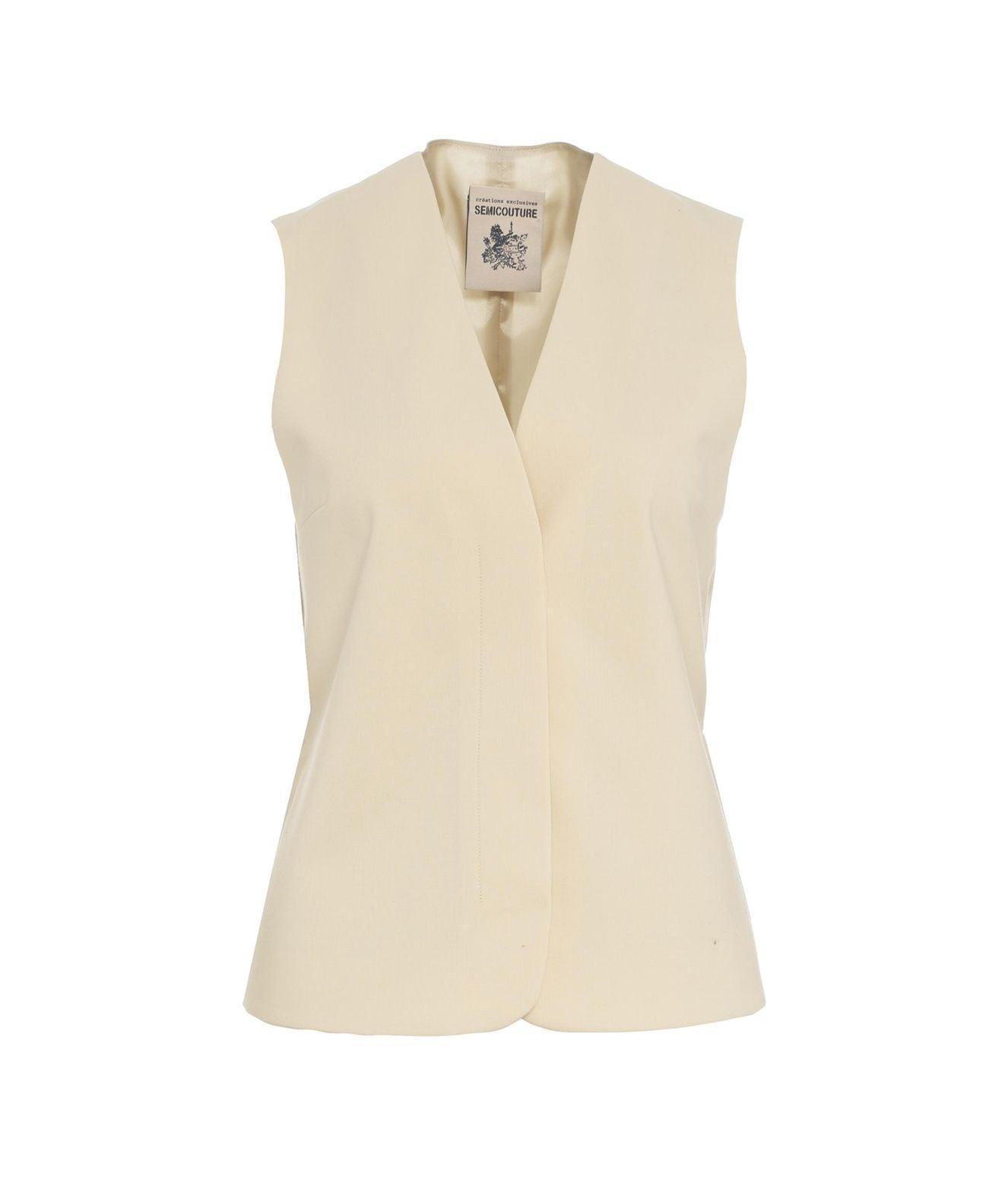 Vest in virgin wool blend Product Image