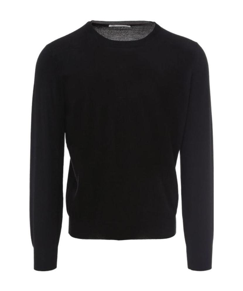 BRUNELLO CUCINELLI Crew Neck Jumper In Black Product Image