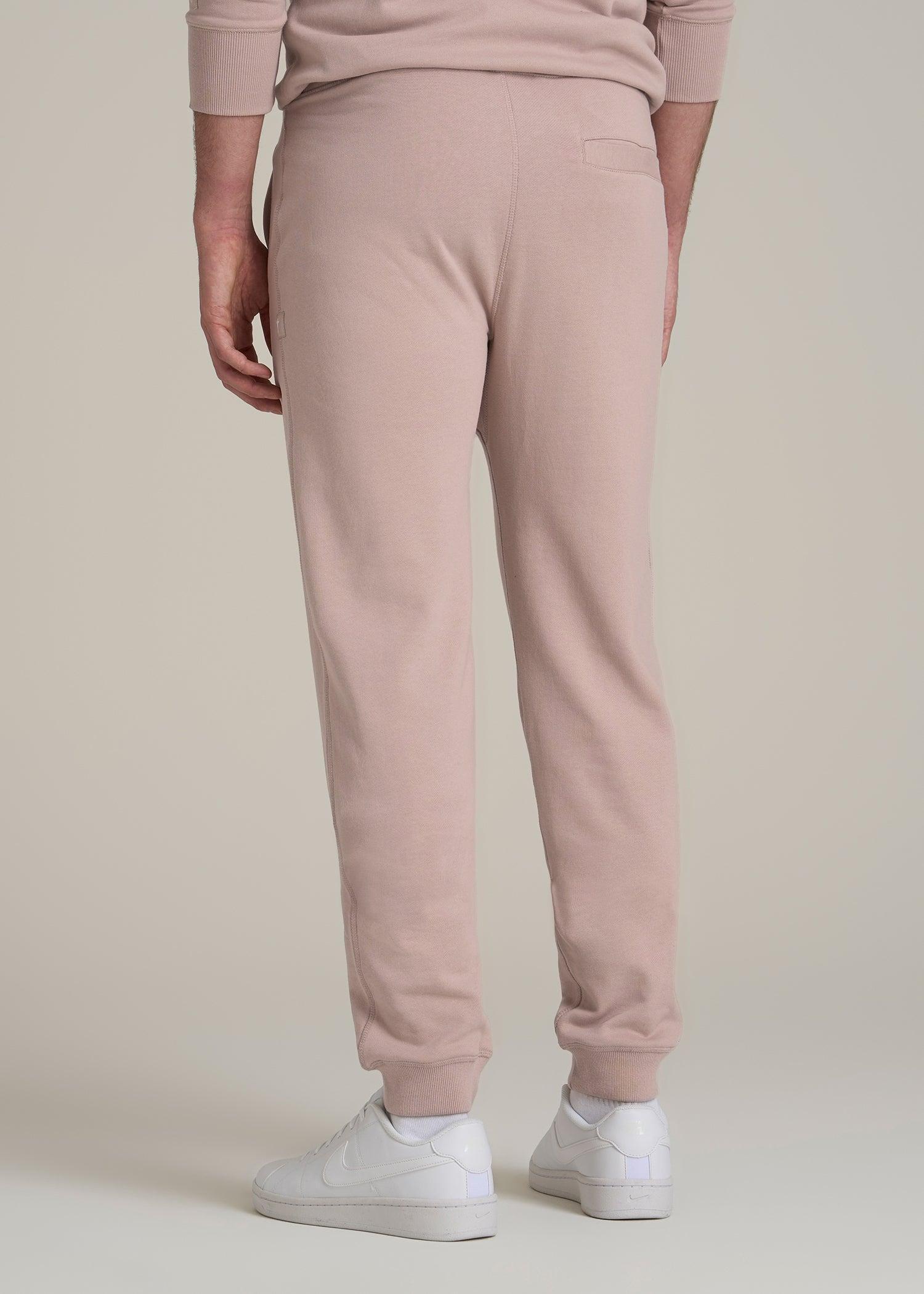 Wearever 2.0 French Terry Joggers for Tall Men in Desert Rose Product Image