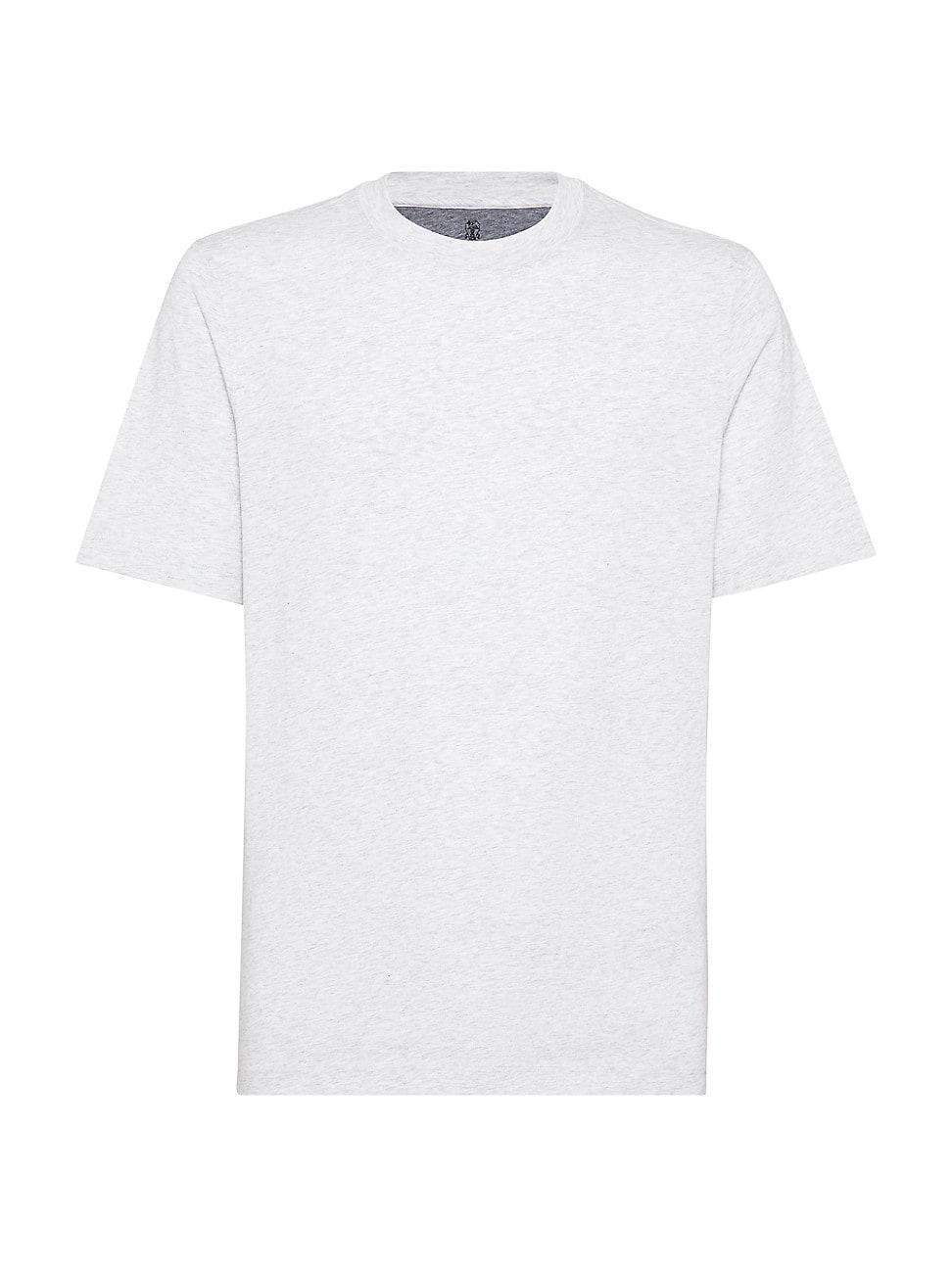 Mens Cotton Jersey Crew Neck T-Shirt Product Image