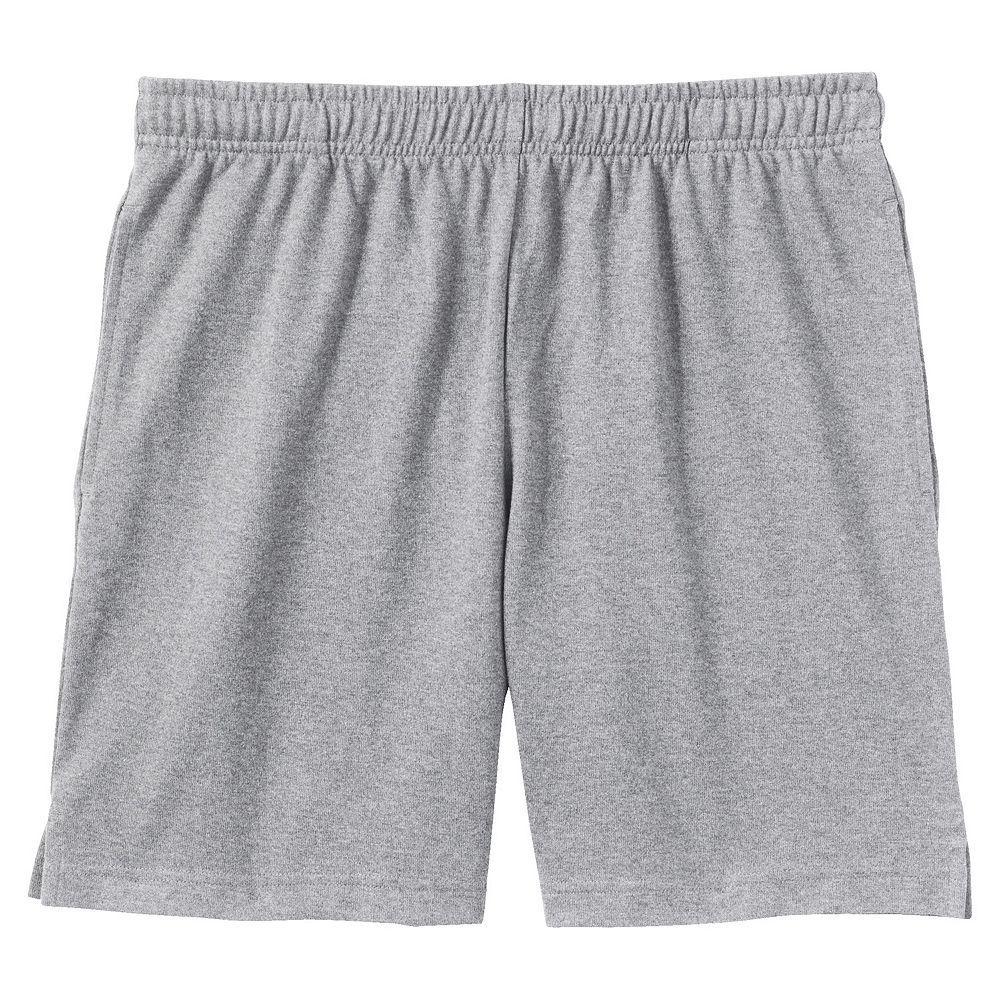 Men's Lands' End Jersey Knit Shorts, Size: Small, Gray Grey Product Image