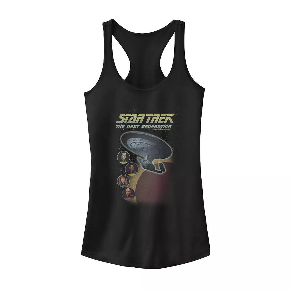 Juniors' Star Wars Retro Gradient Action Portrait Tank Top, Girl's, Size: XXL, Black Product Image