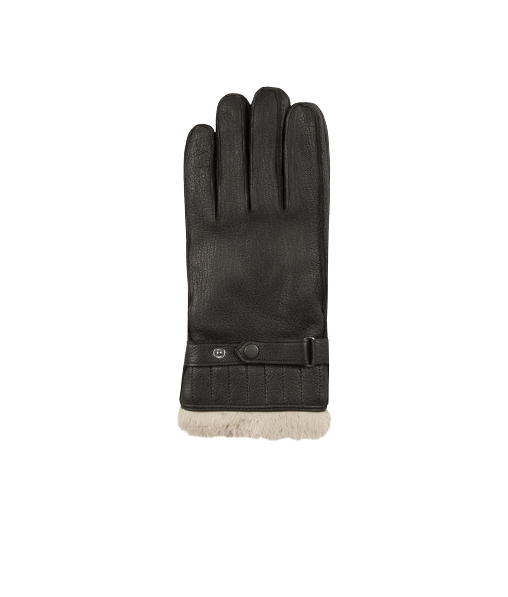 BARBOUR Five-finger Gloves In Black Product Image