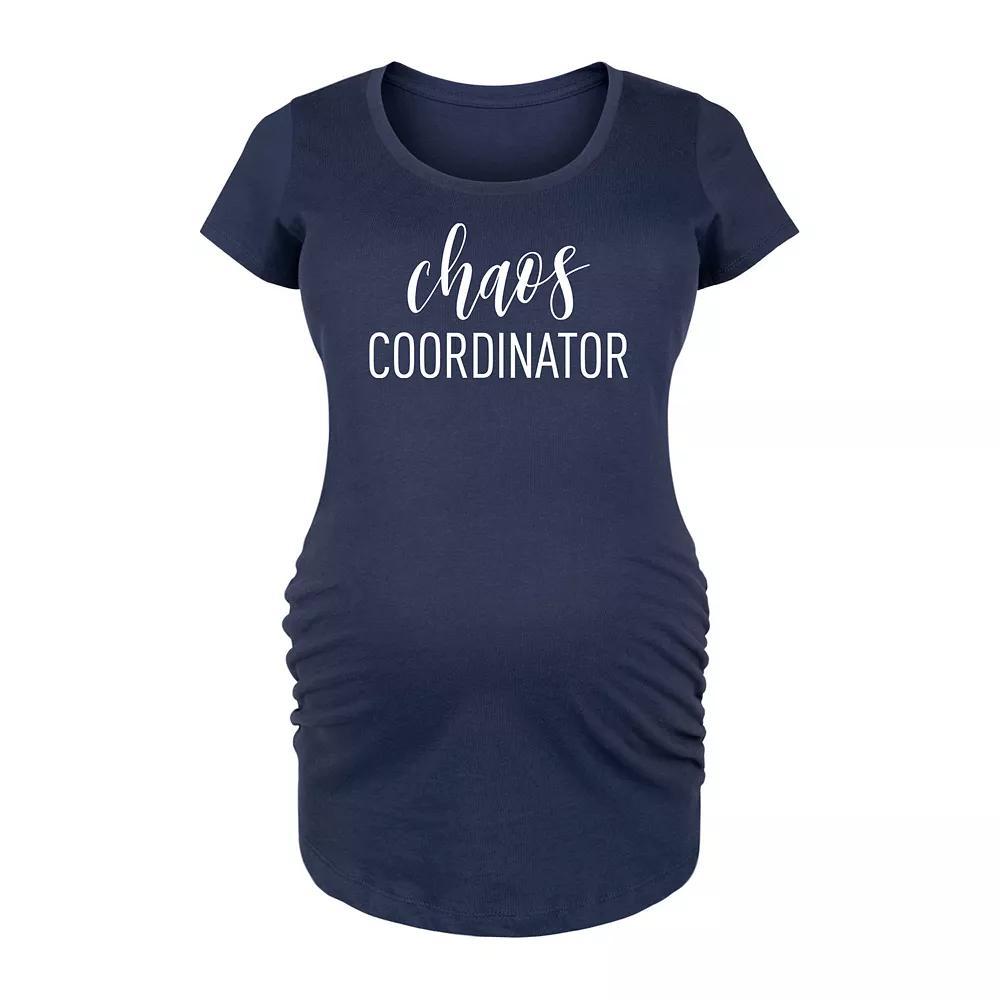 Maternity Prungry Definition Graphic Tee, Womens Blue Product Image