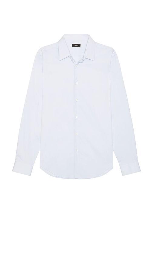 Mens Sylvain Wealth Poplin Long-Sleeve Shirt Product Image