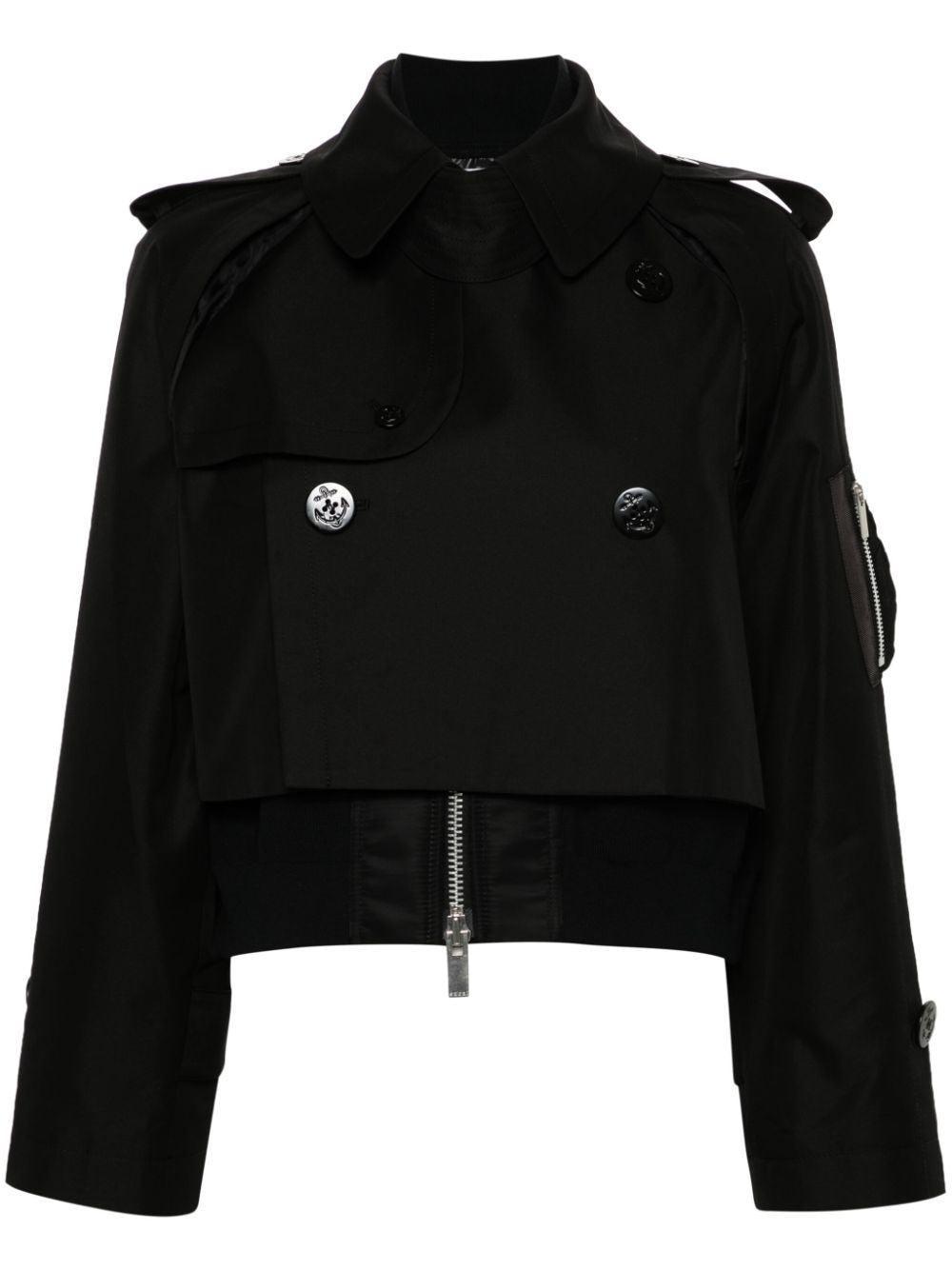 SACAI Outerwears In Black Product Image