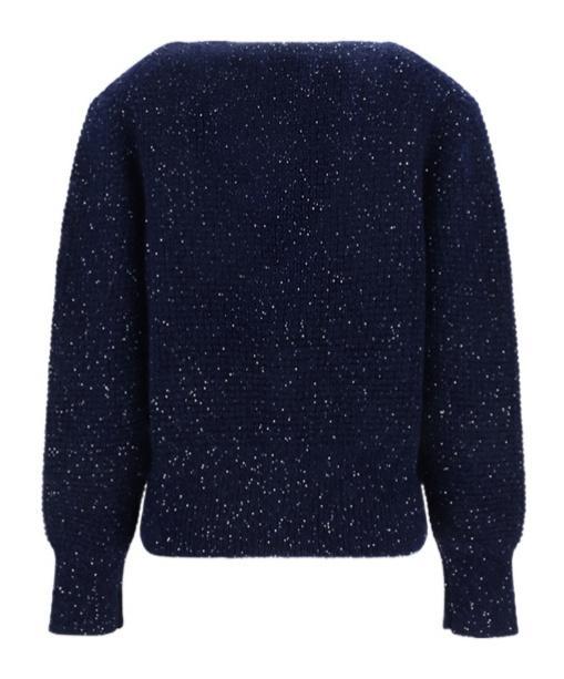 FABIANA FILIPPI Diamond Sweater In Blue Product Image