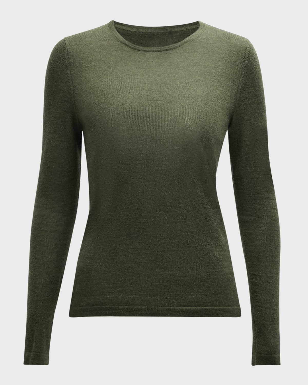 Cashmere Superfine Crewneck Top Product Image