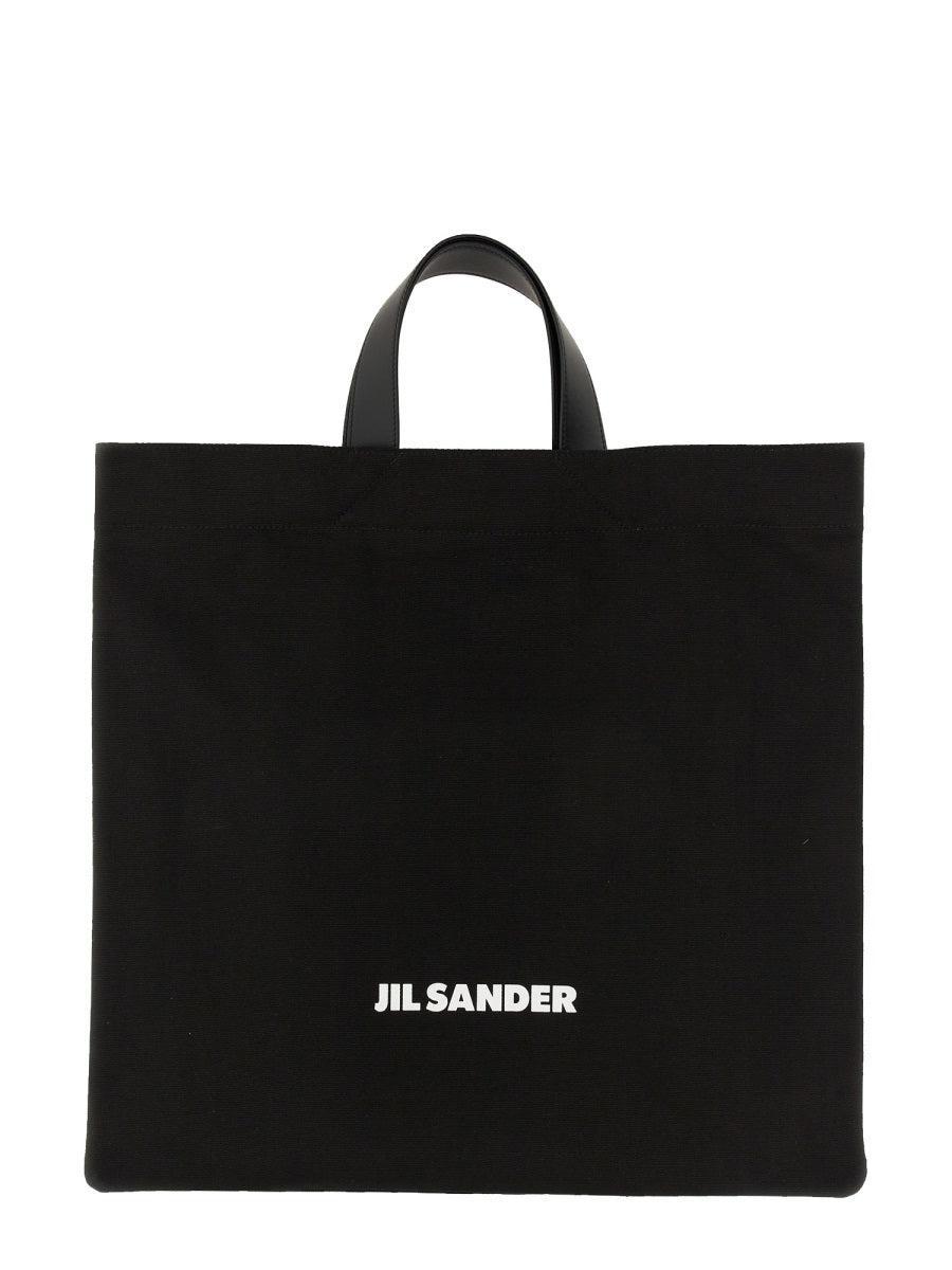JIL SANDER Medium Tote Bag In Black Product Image